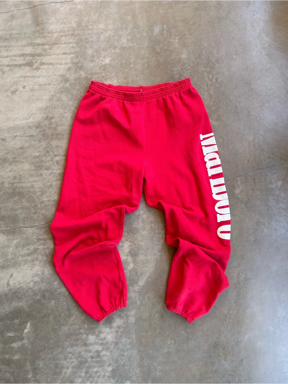 Malboro Logo Print Jogger Sweatpants